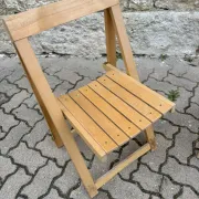 Vintage folding chairs Trieste – Aldo Jacober 1960