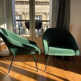 Pair of armchairs, Eva model 1960-1970