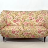 Mid-century Italian two-seater sofa
