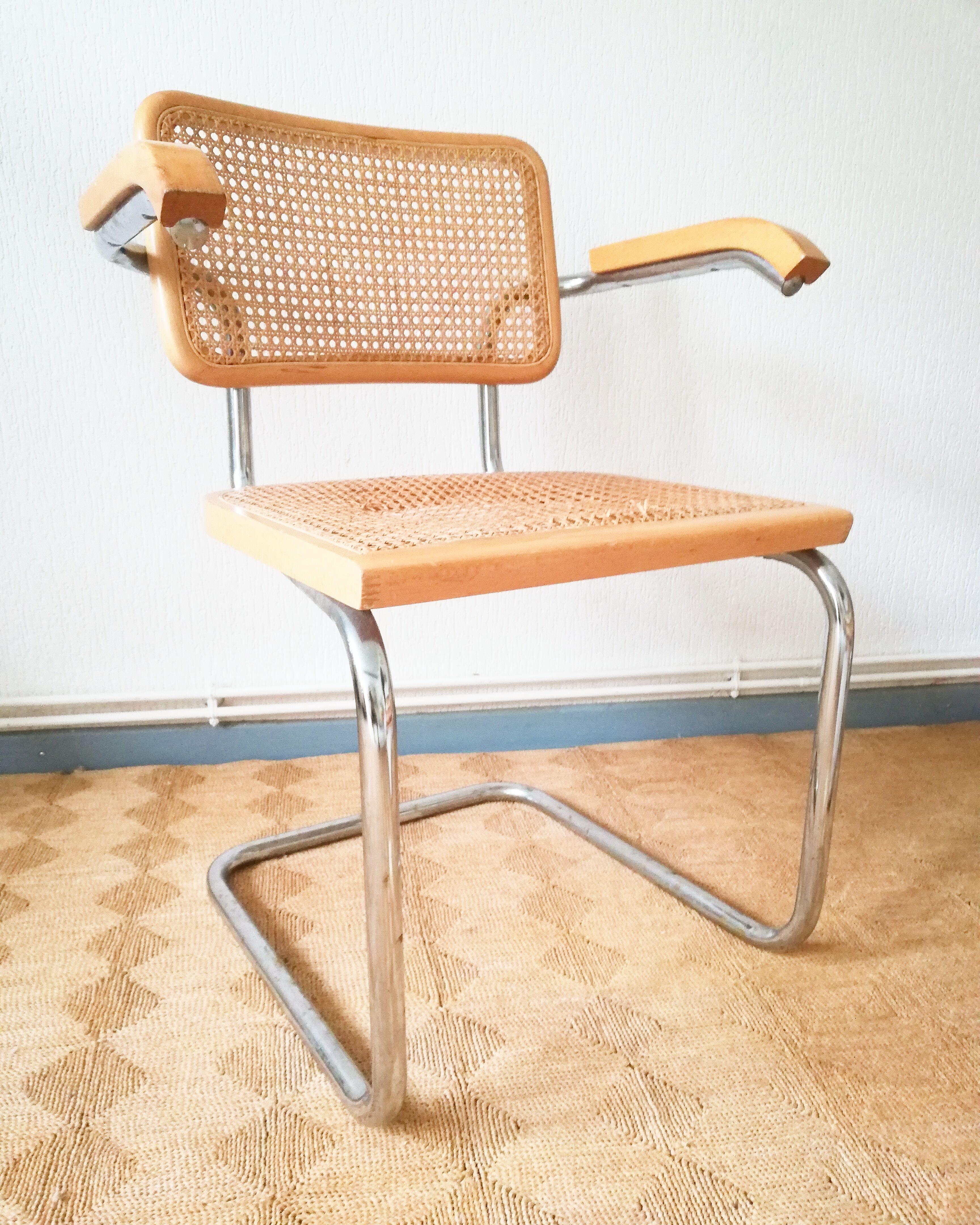 Cesca B34 armchair by Marcel Breuer