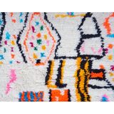 Tapis berbère coloré 250x138cm