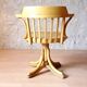 Fauteuil de bureau pivotant by ZPM Radomsko 1950 vintage