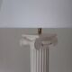 Paire de lampes vintage colonne antique