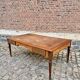 Very large double-sided mahogany desk from the Louis XVI 18th century