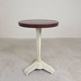 Art Deco bistro table with bakelite top, Louis Vuitton, REX, 1930s