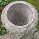 Ancient Medici in reconstituted stone/floral decoration