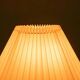 Mid-century glass table lamp by Richard Essig, chic hotel style.