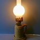 String lamp and opaline of the 60s