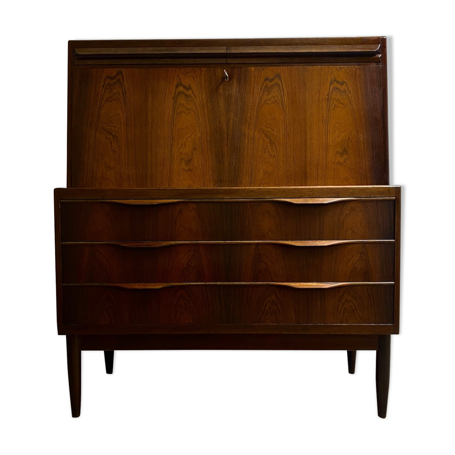 Palisander Bureau by Erling Torvits, 1960s Denmark