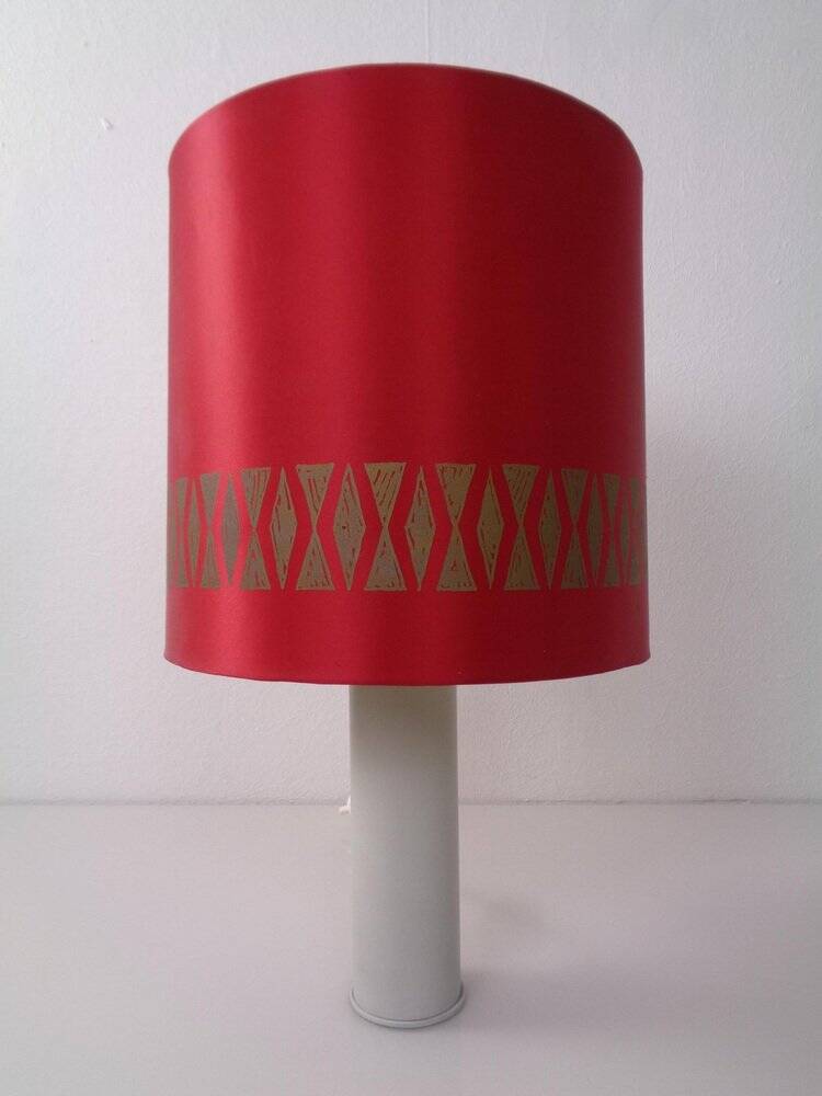Minimalist table lamp in aluminium, Germany, 1960s