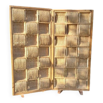 Rattan screen