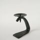 Wrought iron candlestick, brutalist, 1940