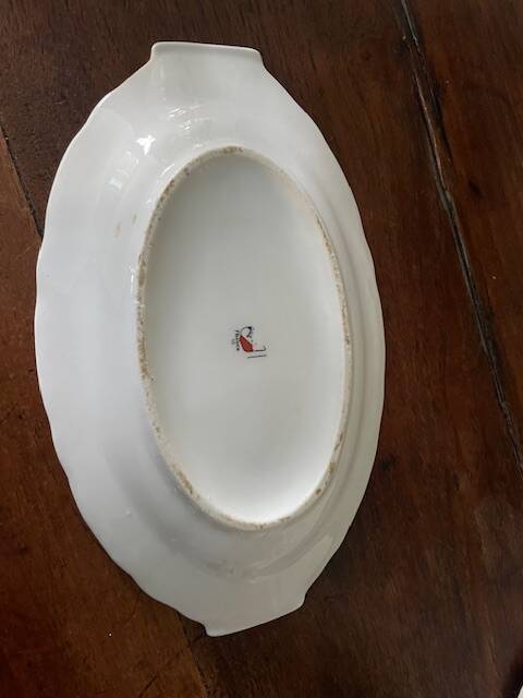 porcelain dish