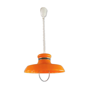 Suspension vintage en plastique