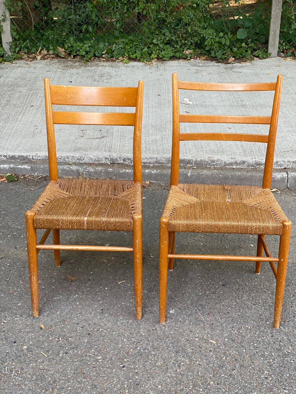 2 Gracell Scandinavian chairs by Yngve Ekstrom 1960