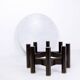 Jan Vlug Coffee Table with Round Marble Top - 1970s - Belgium