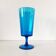 Blue pedestal vase - Italy Empoli 1960