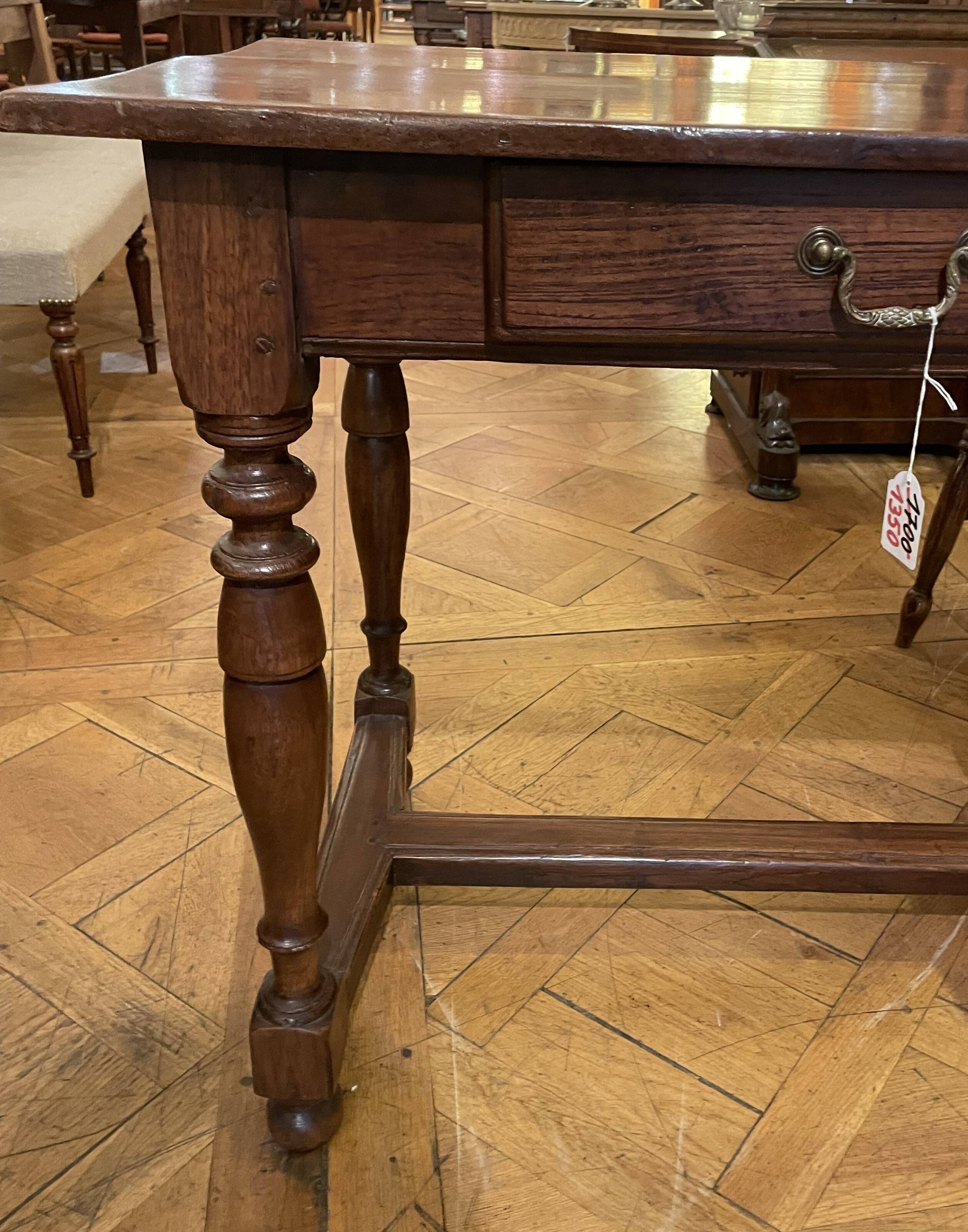 19th-century chestnut desk