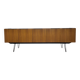 Scandinavian teak and metal sideboard