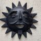 Soleil noir en céramique