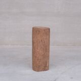 Antique Wooden Tree Trunk Pedestal