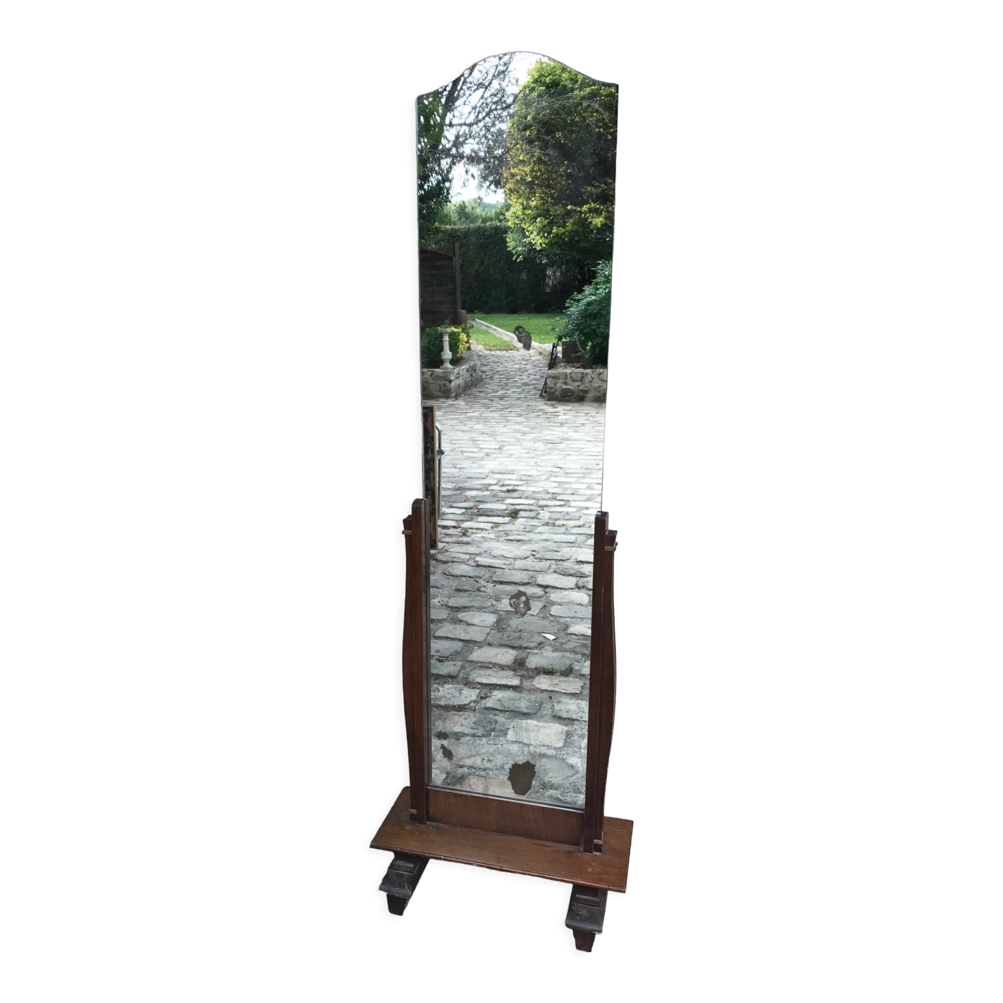 Art Deco freestanding mirror