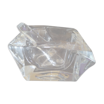 Ashtray and pestle in Daum Crystal