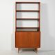 Scandinavian teak bookcase with cabinet, 1950s–1960s