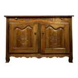 Louis XV period Provencal sideboard in solid walnut circa 1750