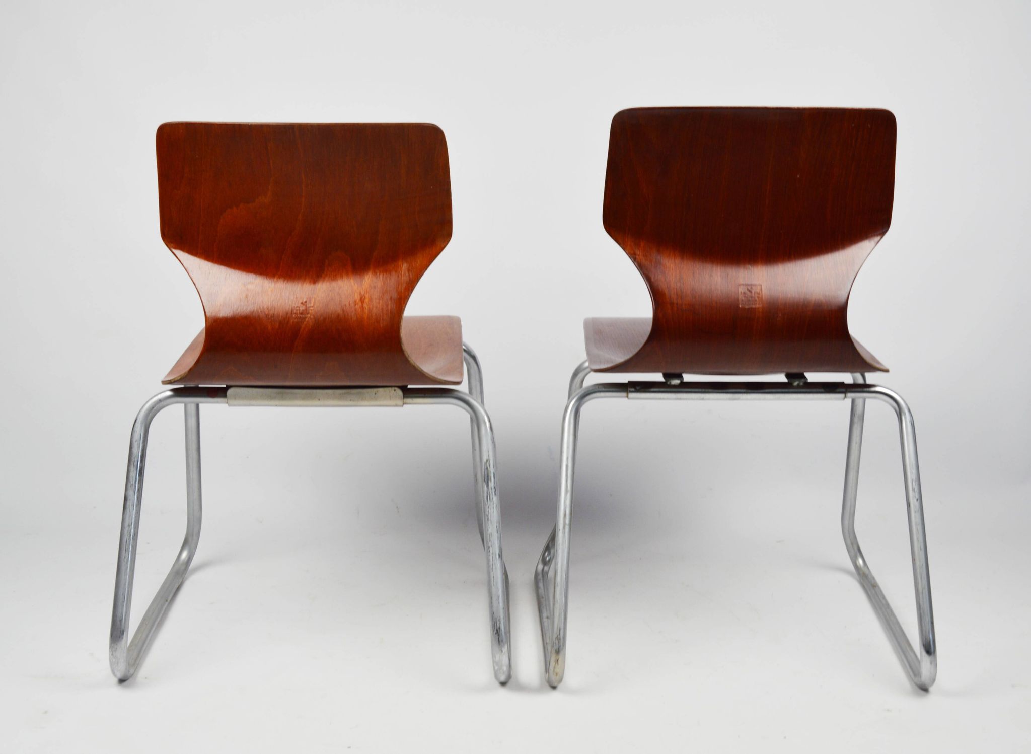 Set of 2 Flototto children's chairs, Germany, 1960s