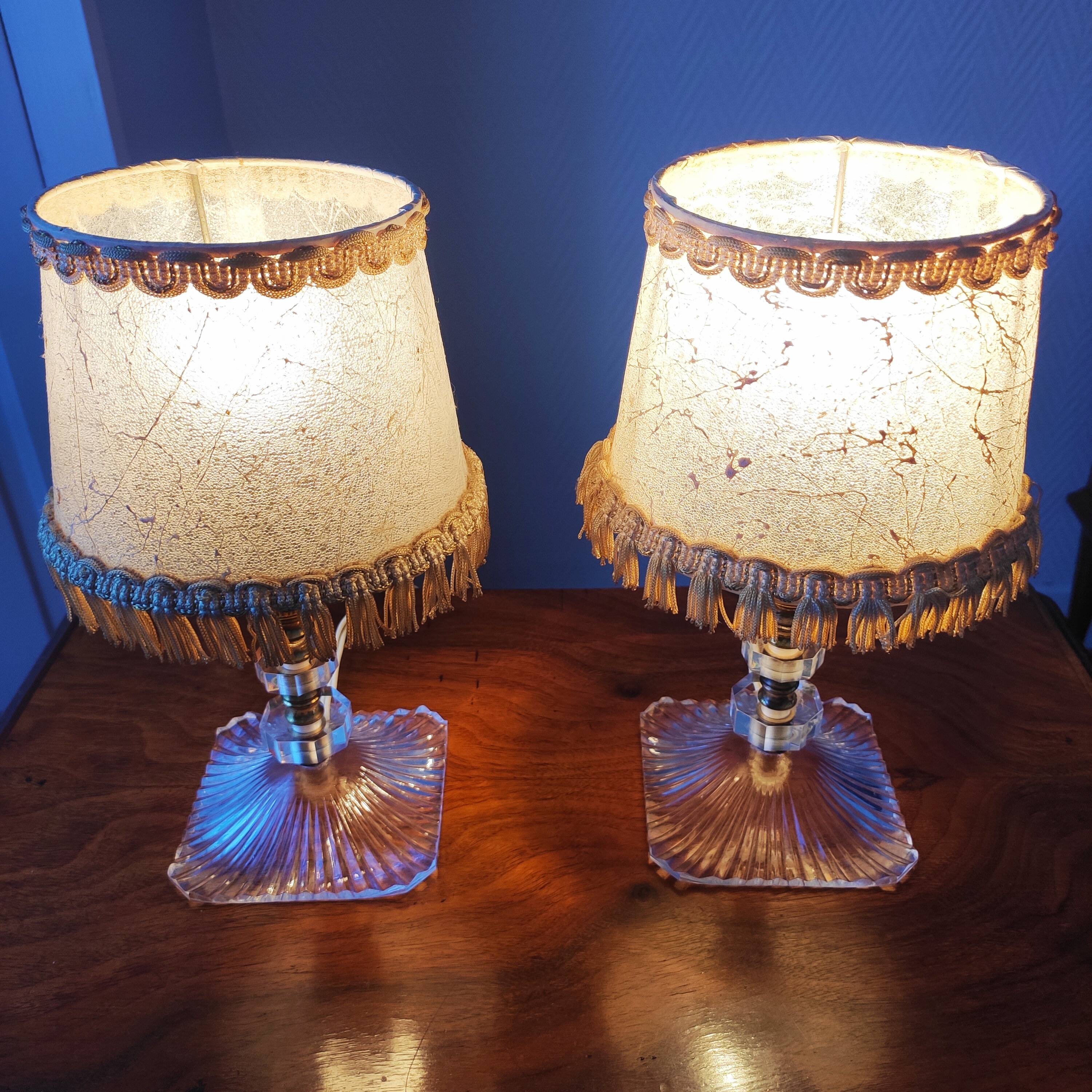 Paire de lampes, 1950