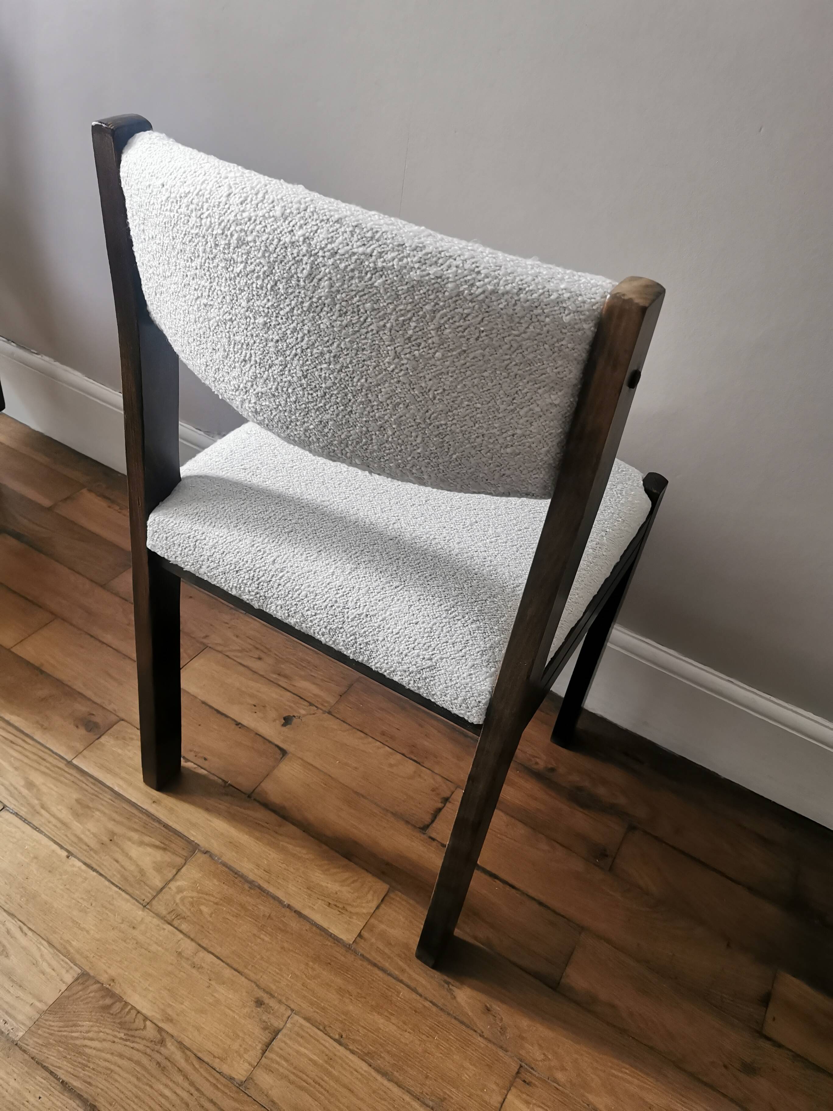 Lot de 6 chaises authentiques Emile Baumann bouclette