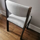 Set of 6 authentic Emile Baumann curly chairs