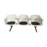 Vintage bench, by Albert Jacob for Grofillex, 1970s