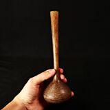 Delatte Nancy multi-layer glass vase signed marble effect Art Deco period