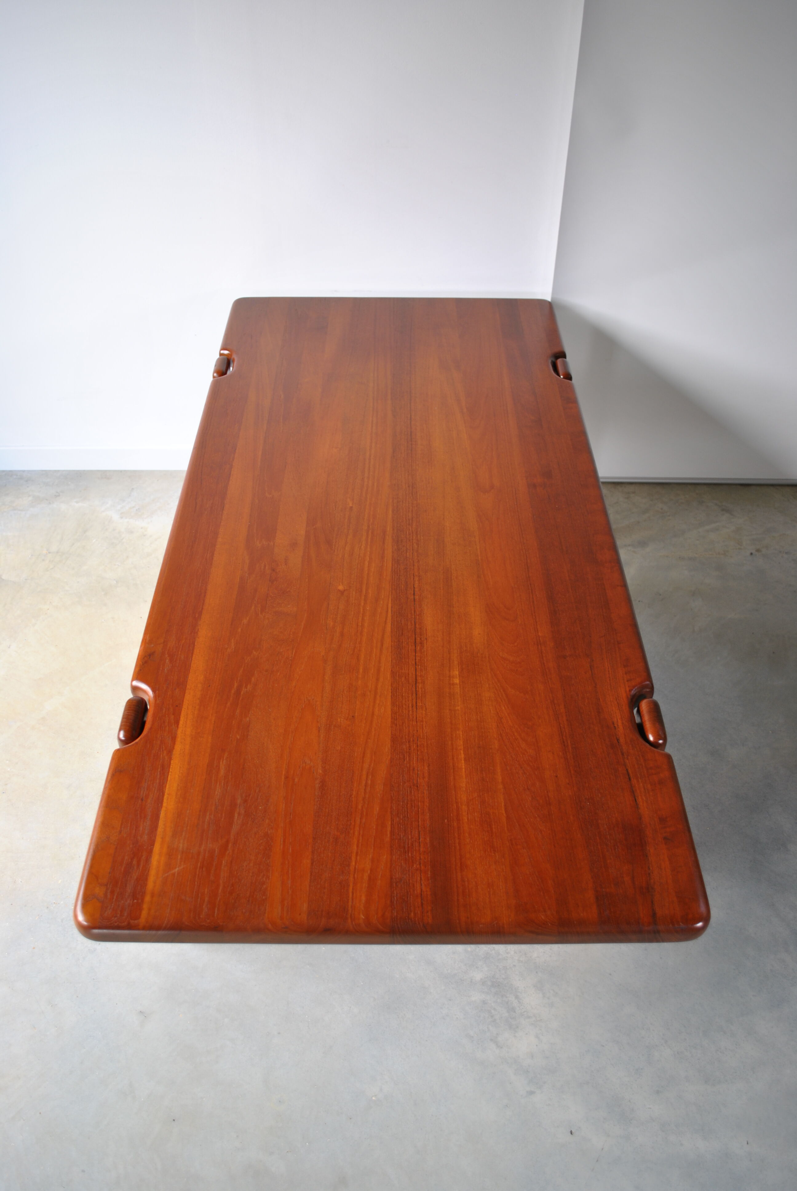 Danish teak coffee table by Niels Bach
