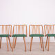 Green Dining Chairs by Antonín Šuman for Ton, 1960