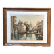 Framed watercolor