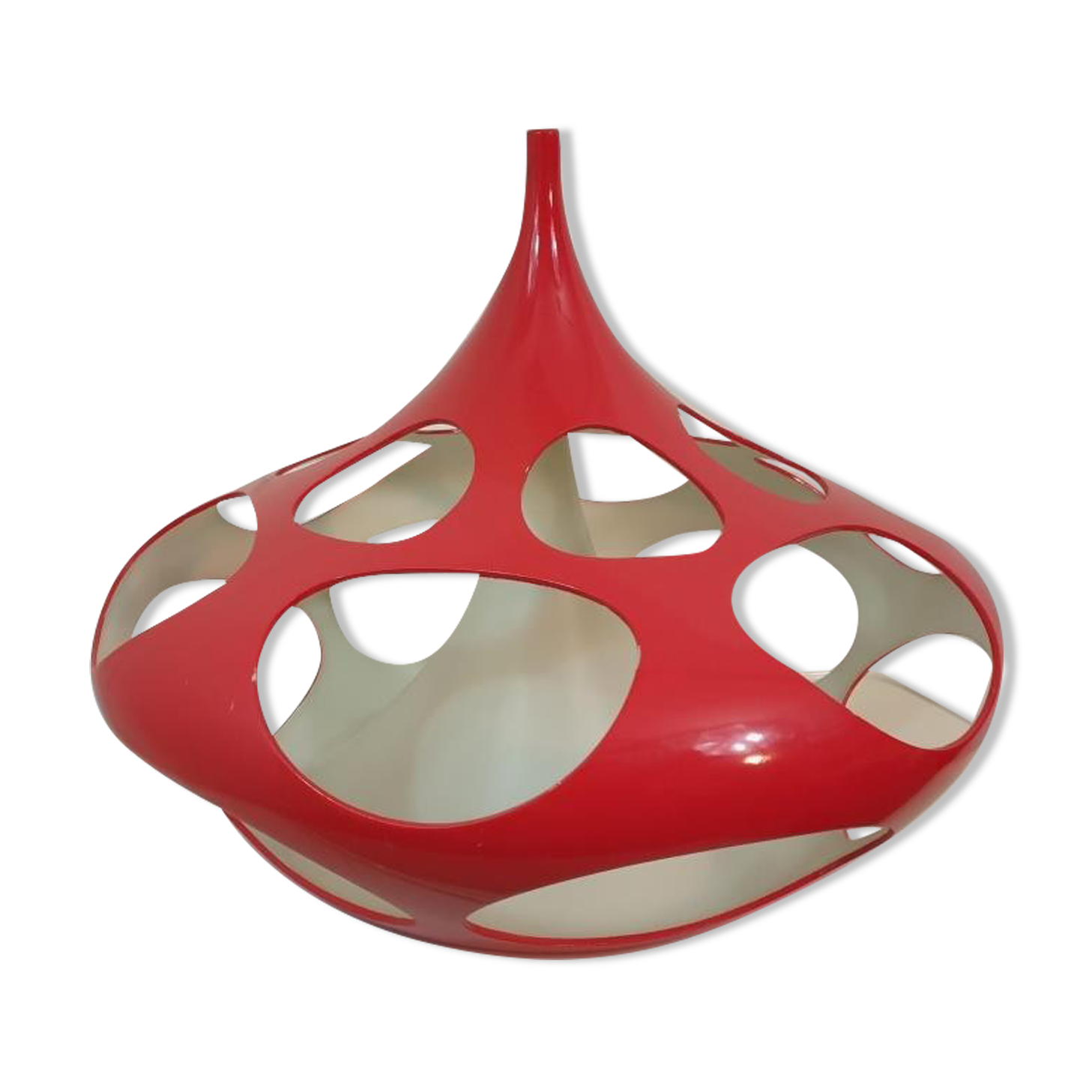 Vintage pendant lamp - UFO chandelier 70s