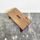 50s Handmade Wooden Footstool