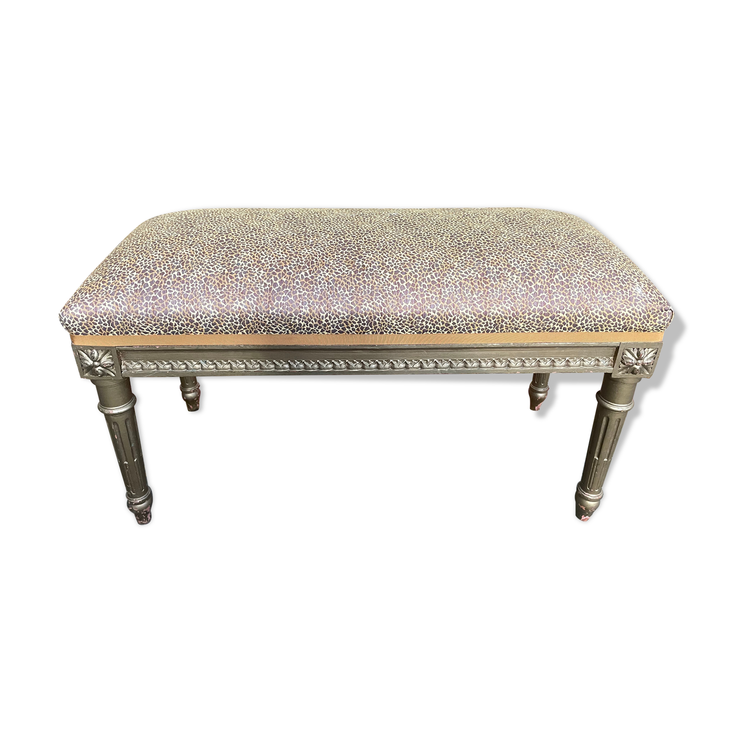Louis XVI style entrance bench