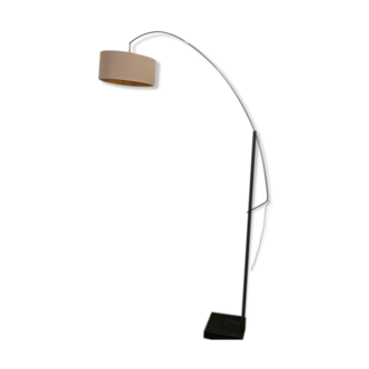 Lamppost "arc" in stainless steel work of the 90
