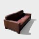 De Sede “DS17” sofa in brown leather – Circa 1980