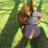 3 bistro chairs