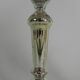 Set of 2 mercury candlesticks, circa 1900 (poor man's silver)