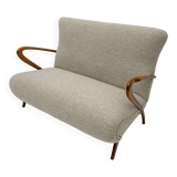 Mid-Century Modern Italian  Bouclè Settee, 1950s