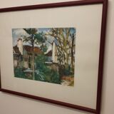Gouache from the Jardin des Plantes in Paris