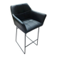 Chaises de bar en cuir véritable