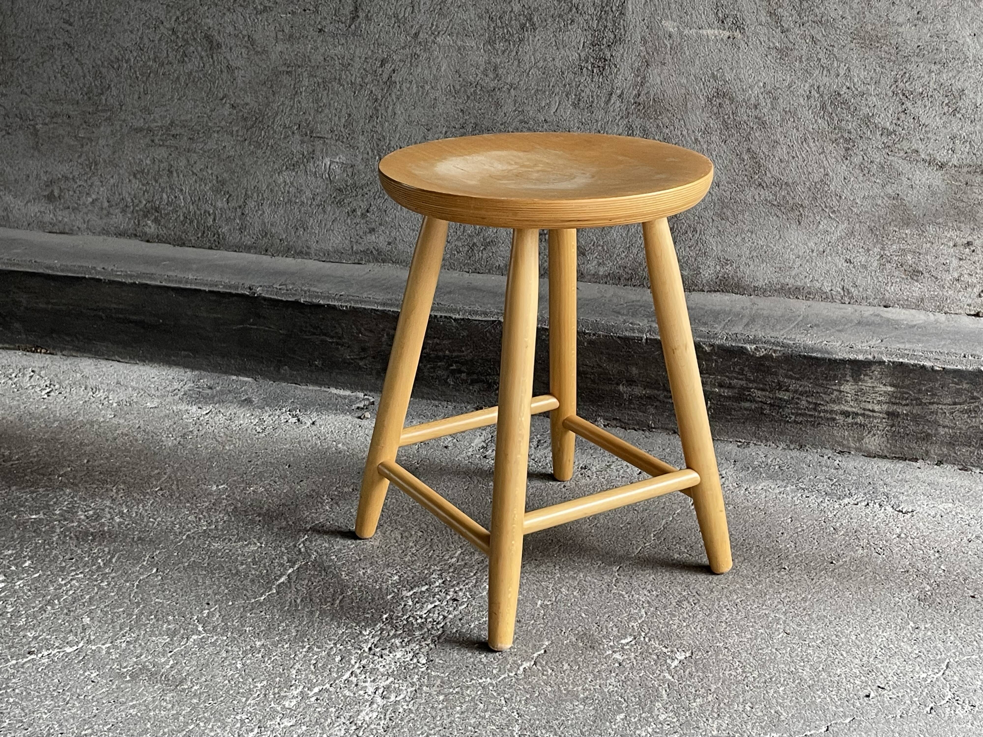 Vintage Scandinavian stool, 1960s