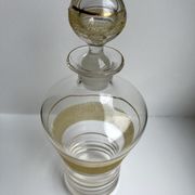 Yellow and golden granite liquor service 50s-60s